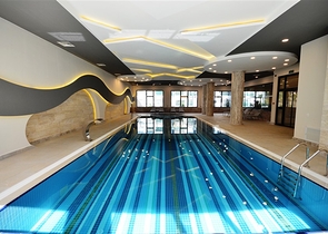 اطلالة بحر - شقة غرفة نوم وصالة ضمن مجمع خمس نجوم في الانيا  