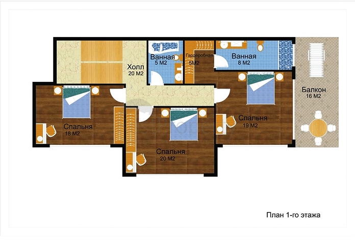 فيلا مستقلة بتصميم عصري حديث في الانيا 