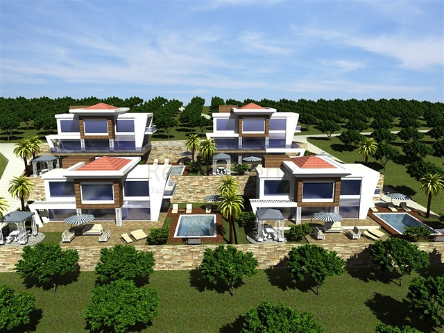 فيلا مستقلة بتصميم عصري حديث في الانيا 