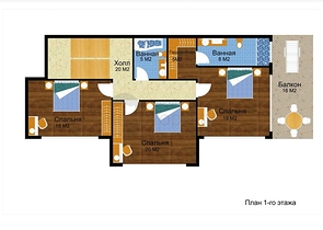 فيلا مستقلة بتصميم عصري حديث في الانيا 