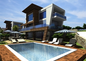 فيلا مستقلة بتصميم عصري حديث في الانيا 