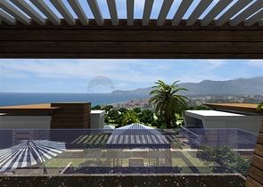 فيلا مستقلة بتصميم عصري حديث في الانيا 