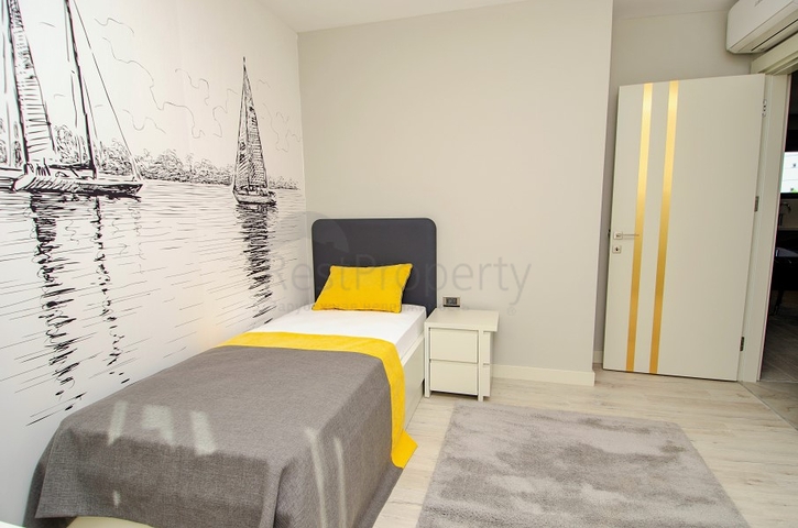 شقق 2 + 1 في مشروع جاهز في أونجالي أنطاليا