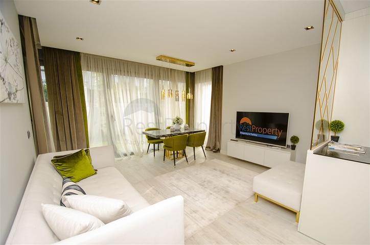 شقق 2 + 1 في مشروع جاهز في أونجالي أنطاليا