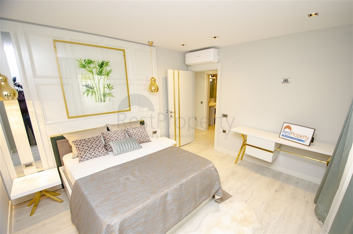 شقق 2 + 1 في مشروع جاهز في أونجالي أنطاليا