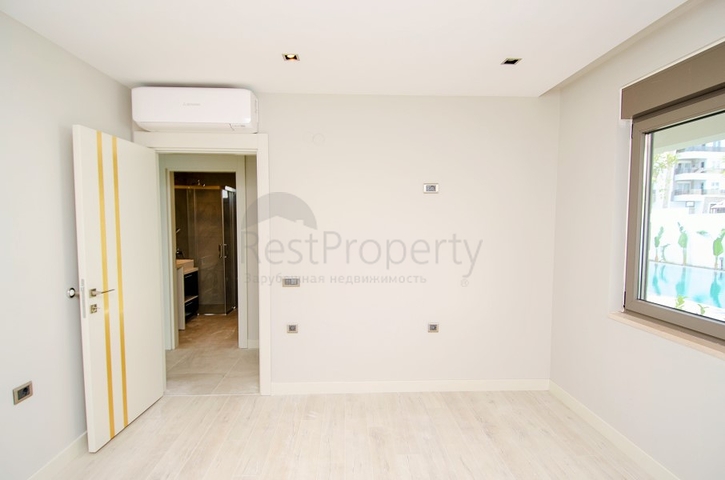 شقق 2 + 1 في مشروع جاهز في أونجالي أنطاليا