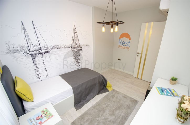 شقق 2 + 1 في مشروع جاهز في أونجالي أنطاليا