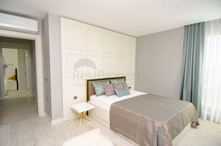 شقق 2 + 1 في مشروع جاهز في أونجالي أنطاليا