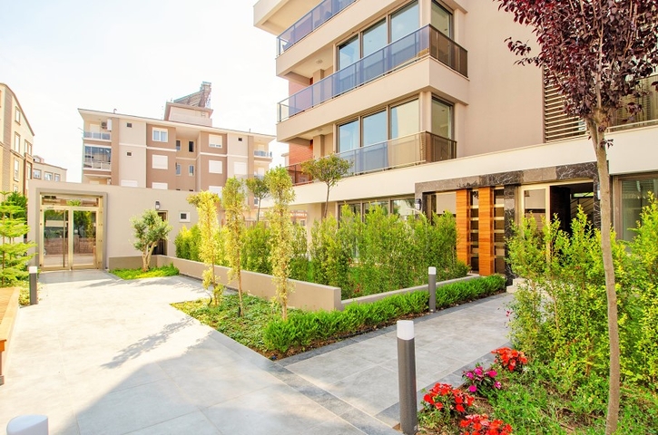 شقق 2 + 1 في مشروع جاهز في أونجالي أنطاليا