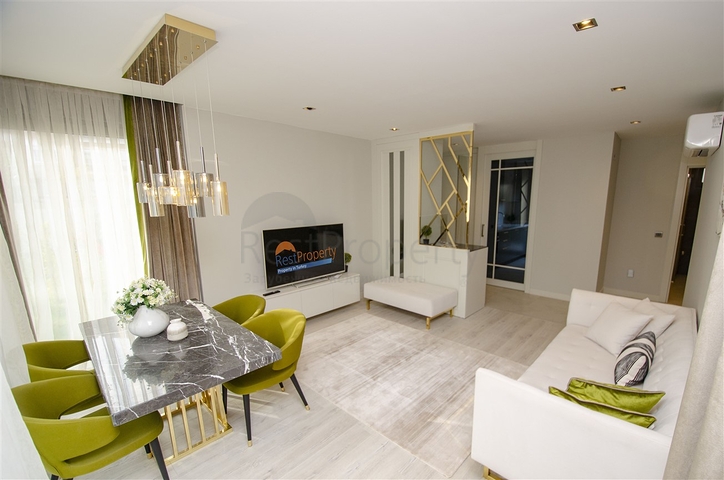 شقق 2 + 1 في مشروع جاهز في أونجالي أنطاليا