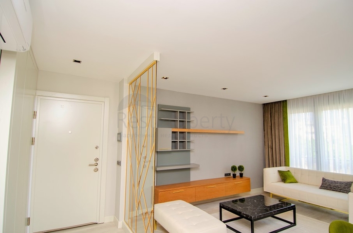 شقق 2 + 1 في مشروع جاهز في أونجالي أنطاليا