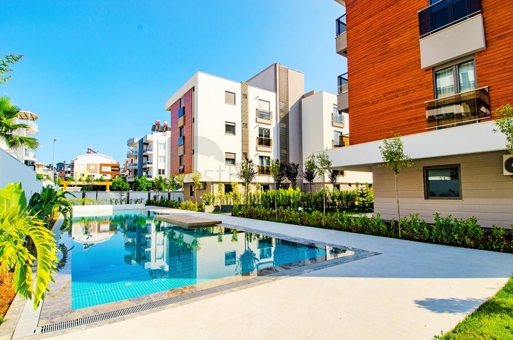 شقق 2 + 1 في مشروع جاهز في أونجالي أنطاليا