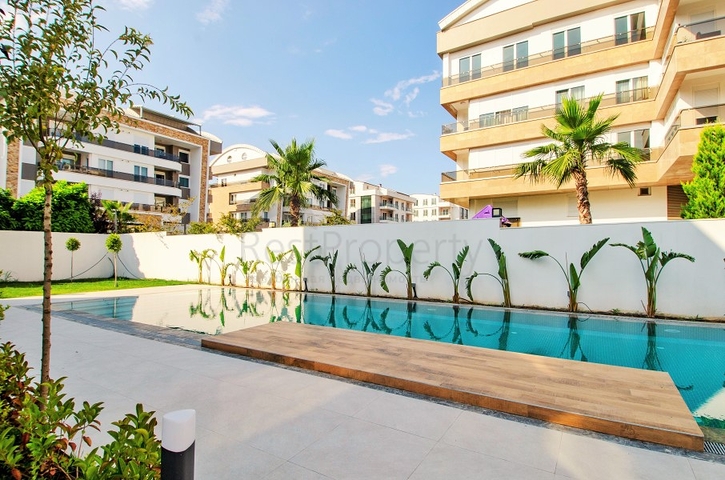 شقق 2 + 1 في مشروع جاهز في أونجالي أنطاليا