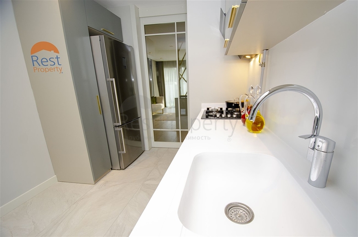 شقق 2 + 1 في مشروع جاهز في أونجالي أنطاليا