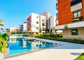 شقق 2 + 1 في مشروع جاهز في أونجالي أنطاليا