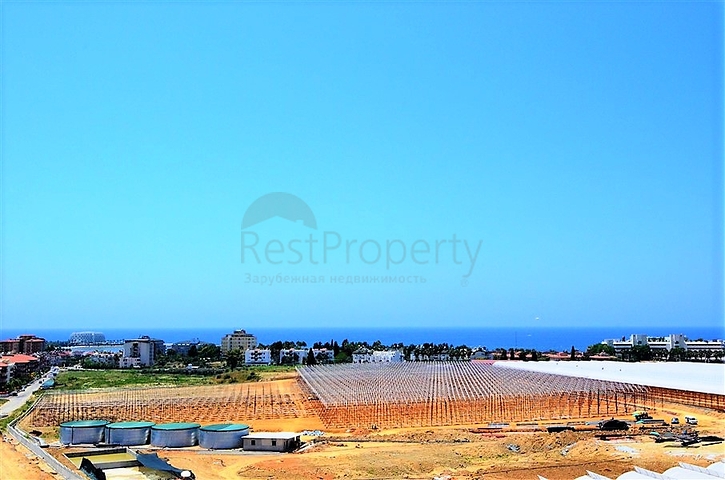 شقة غرفة وصالة ضمن مجمع - خدمات خمس نجوم - افسلار / الانيا 