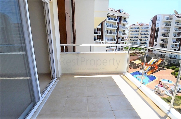 شقة غرفة وصالة ضمن مجمع - خدمات خمس نجوم - افسلار / الانيا 