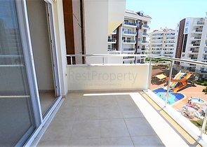 شقة غرفة وصالة ضمن مجمع - خدمات خمس نجوم - افسلار / الانيا 