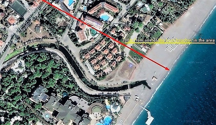 شقق مفروشة 2 + 1200 متر على البحر في كاميوفا كيمير