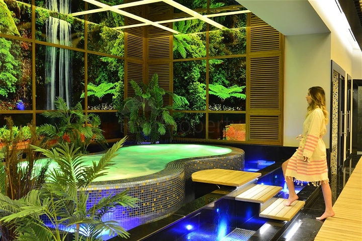 شة فاخرة مع حديقة واسعة - اطلالة بحر مباشرة في كوناكليه / الانيا 