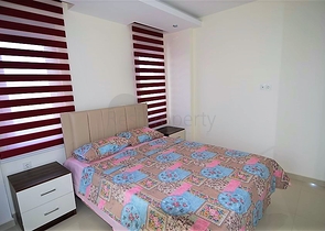 شقة فسيحة بغرفة نوم واحدة في مجمع جديد