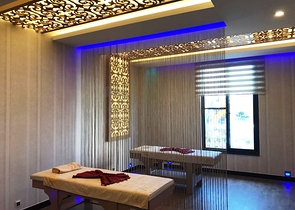 شقة فسيحة بغرفة نوم واحدة في مجمع جديد