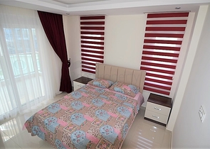 شقة فسيحة بغرفة نوم واحدة في مجمع جديد