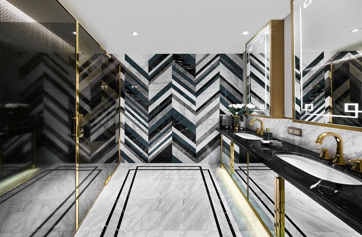 مشروع الفخامة في وسط إسطنبول مع اطلالة بحرية كاملة