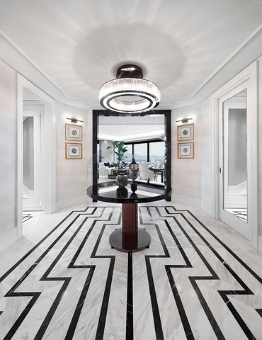 مشروع الفخامة في وسط إسطنبول مع اطلالة بحرية كاملة