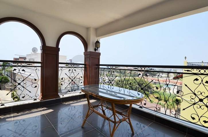 شقة غرفتين وصالة مفروشة ضمن مجمع قريب من البحر في كوناكليه / الانيا 