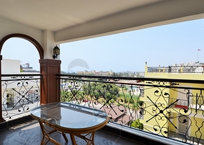 شقة غرفتين وصالة مفروشة ضمن مجمع قريب من البحر في كوناكليه / الانيا 