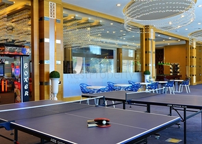 ضمن افخم مجمعات الانيا -شقة غرفة وصالة للبيع بسعر جيد 