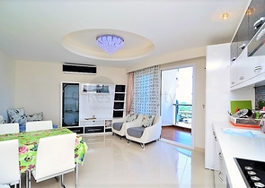 ضمن افخم مجمعات الانيا -شقة غرفة وصالة للبيع بسعر جيد 