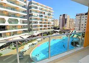 شقة استديو ضمن مجمع فاخر في افسلار / الانيا 