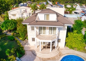 فيلا منفصلة 6 + 1 في Kirish Kemer