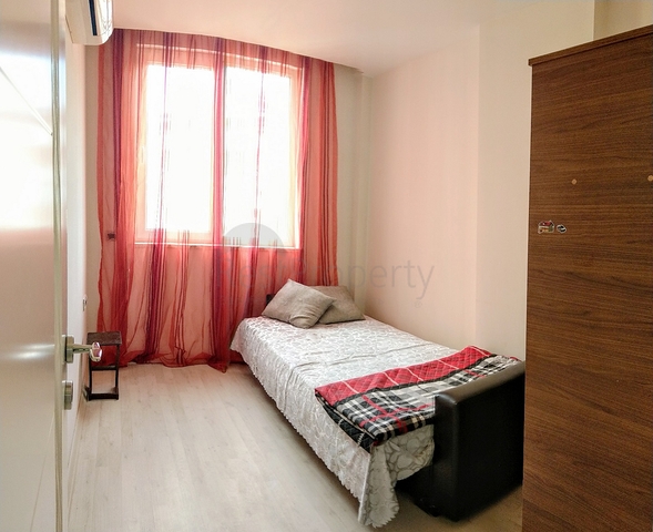 شقة 2 + 1 مع أثاث في منطقة ليمان على بعد 650 م من البحر