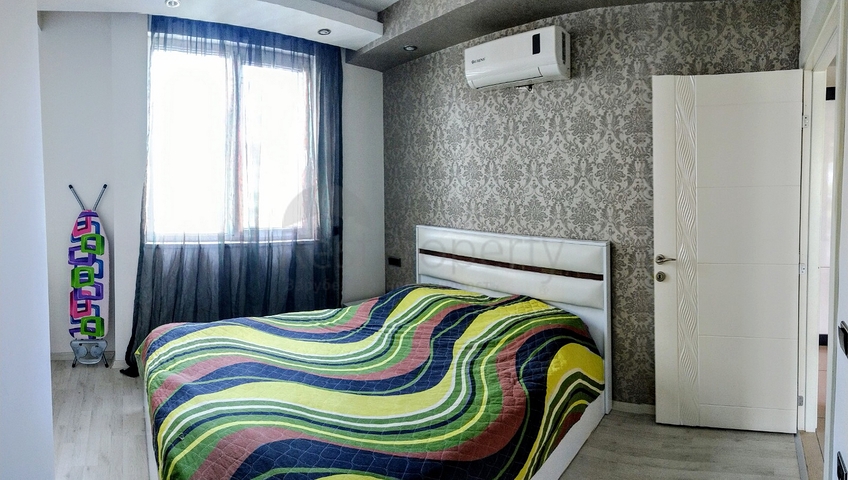 شقة 2 + 1 مع أثاث في منطقة ليمان على بعد 650 م من البحر