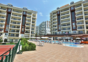 شقة من تصميم غرفتين وصالة ضمن مجمع سكني في افسلار / الانيا 