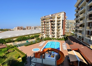 شقة من تصميم غرفتين وصالة ضمن مجمع سكني في افسلار / الانيا 