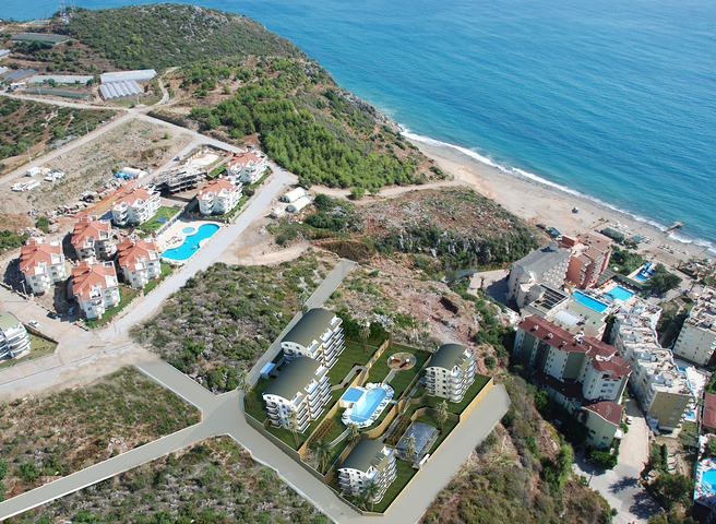 شقق وبينت هاوس للبيع في كوناكلي / ألانيا باطلالات رائعة على البحر 