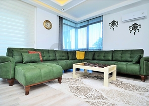 في احضان الطبيعة - شقة غرفة نوم وصالة ضمن مجمع حديث 