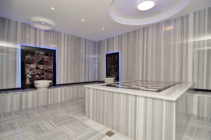 اطلالة بحر - شقة غرفة وصالة - ضمن مجمع سكني - مهموتلار / الانيا 