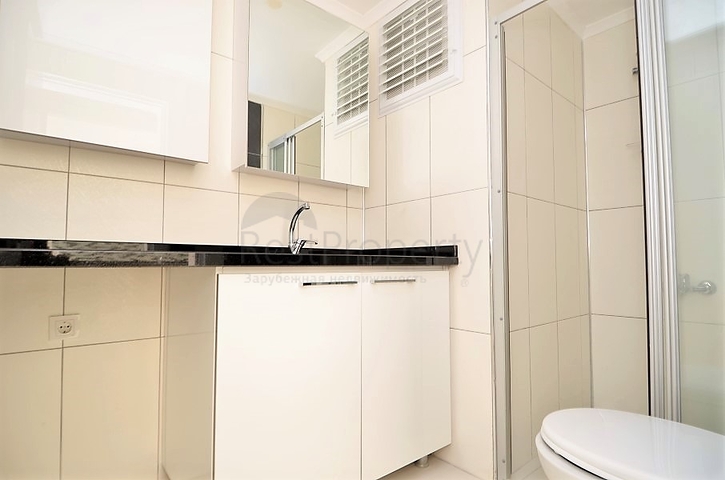 اطلالة بحر - شقة غرفة وصالة - ضمن مجمع سكني - مهموتلار / الانيا 