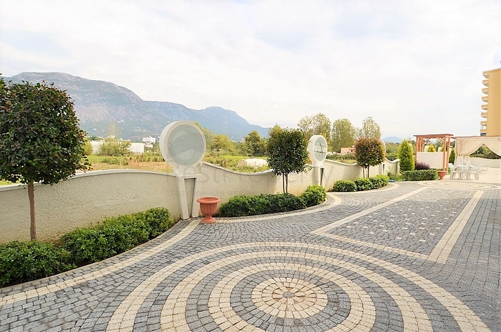 اطلالة بحر - شقة غرفة وصالة - ضمن مجمع سكني - مهموتلار / الانيا 