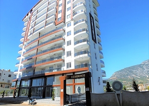 اطلالة بحر - شقة غرفة وصالة - ضمن مجمع سكني - مهموتلار / الانيا 