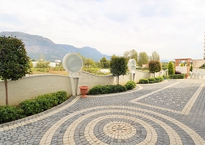 اطلالة بحر - شقة غرفة وصالة - ضمن مجمع سكني - مهموتلار / الانيا 