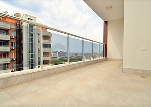 اطلالة بحر - شقة غرفة وصالة - ضمن مجمع سكني - مهموتلار / الانيا 