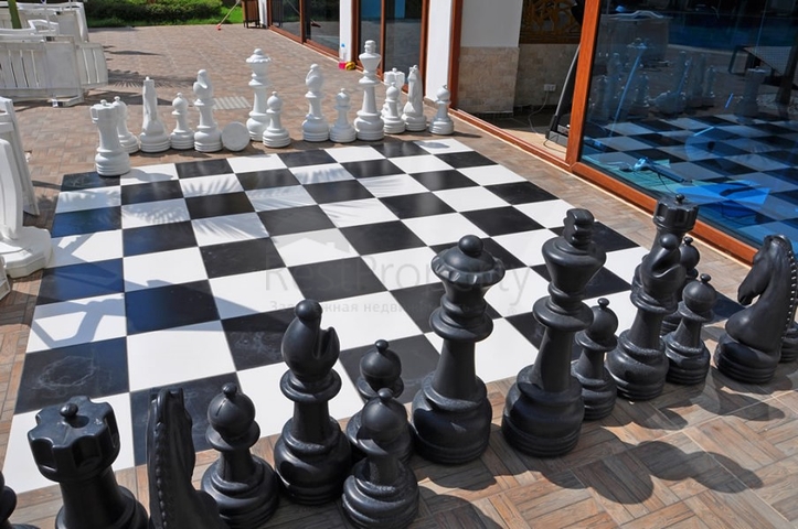 غرفة نوم وصالة مفروضة ضمن مجمع حديث في مهموتلار 