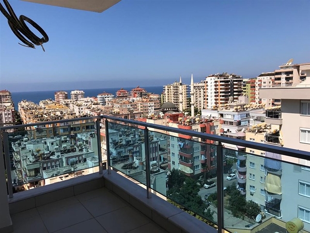 غرفة نوم وصالة مفروضة ضمن مجمع حديث في مهموتلار 