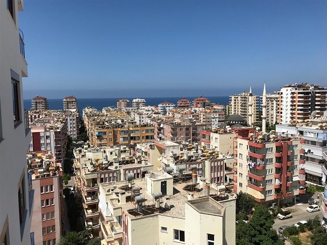 غرفة نوم وصالة مفروضة ضمن مجمع حديث في مهموتلار 